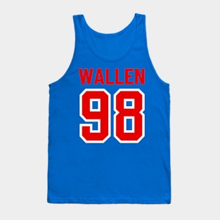 98 Braves Morgan Wallen Tank Top